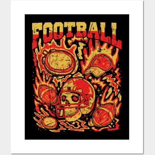 Football America Posters and Art